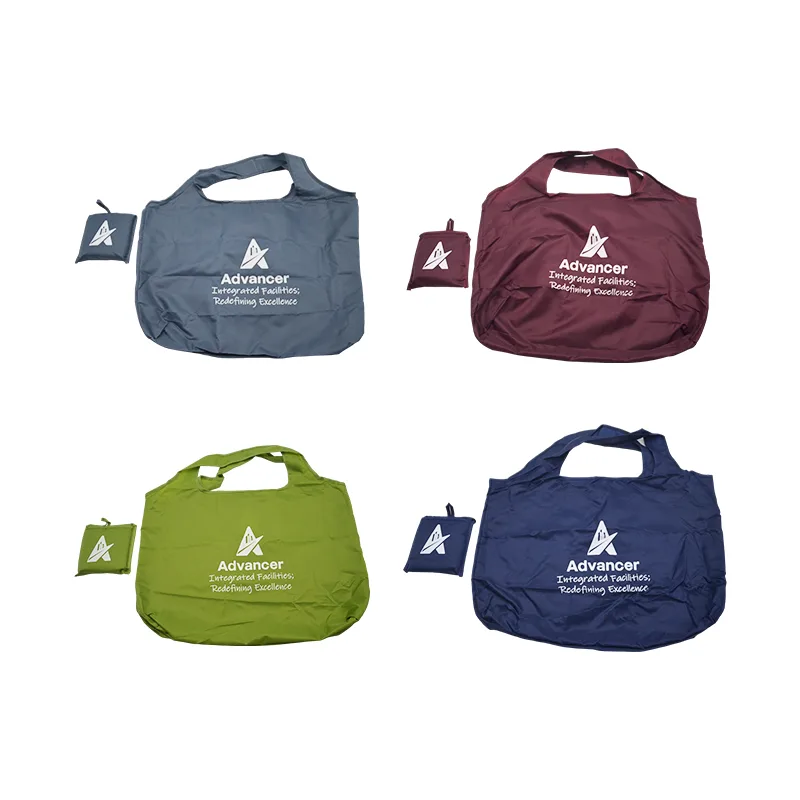 Reusable Foldable Bag with Pouch