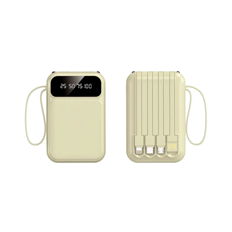 4 Detachable Cable Powerbank