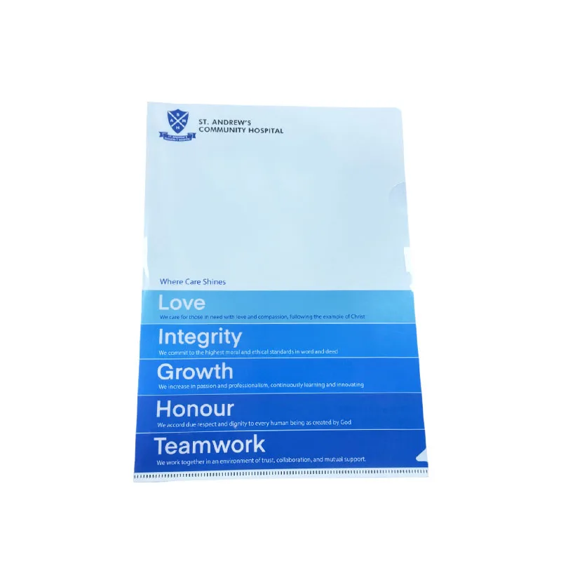 A4 L-Shaped File