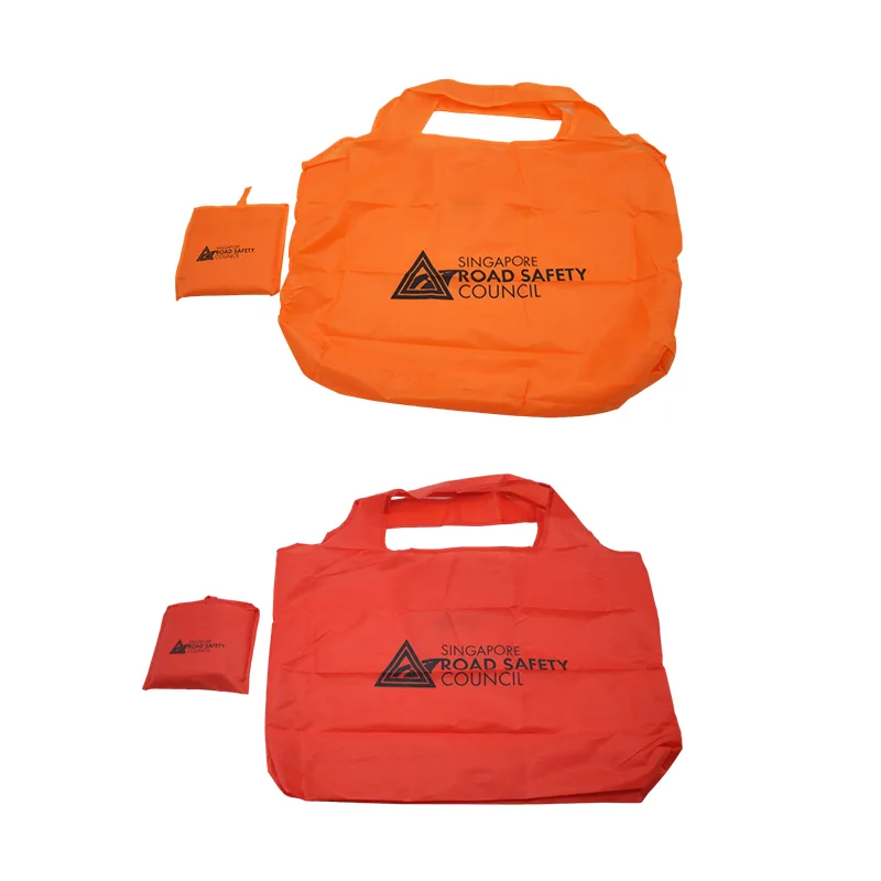 Reusable Foldable Bag with Pouch