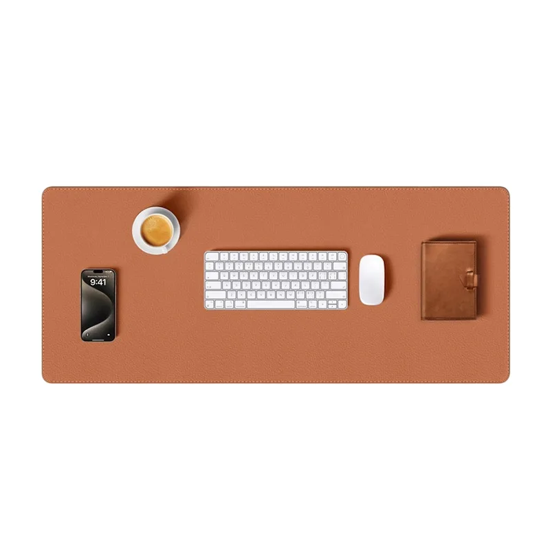 Cork and Leather Desk Mat