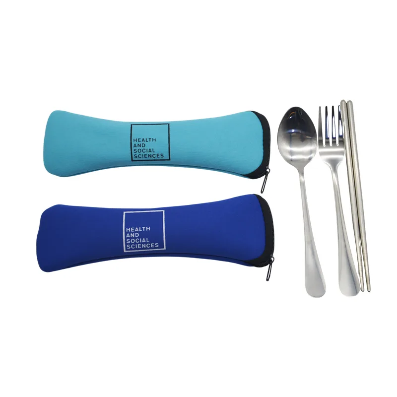 Cutlery Set in Zipper Pouch