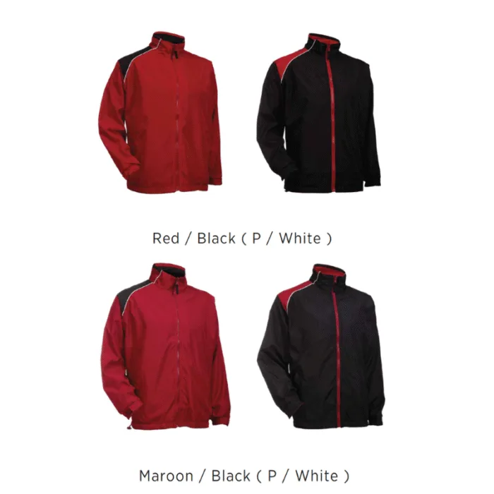 Full Zip Reversible Windbreaker Jacket