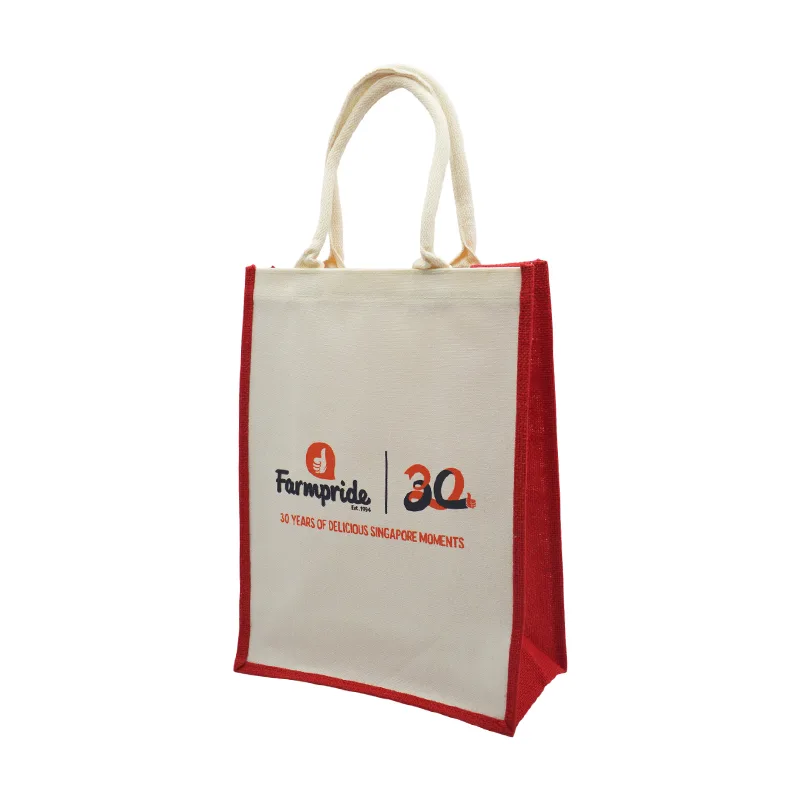 Laminated Canvas Jute Bag