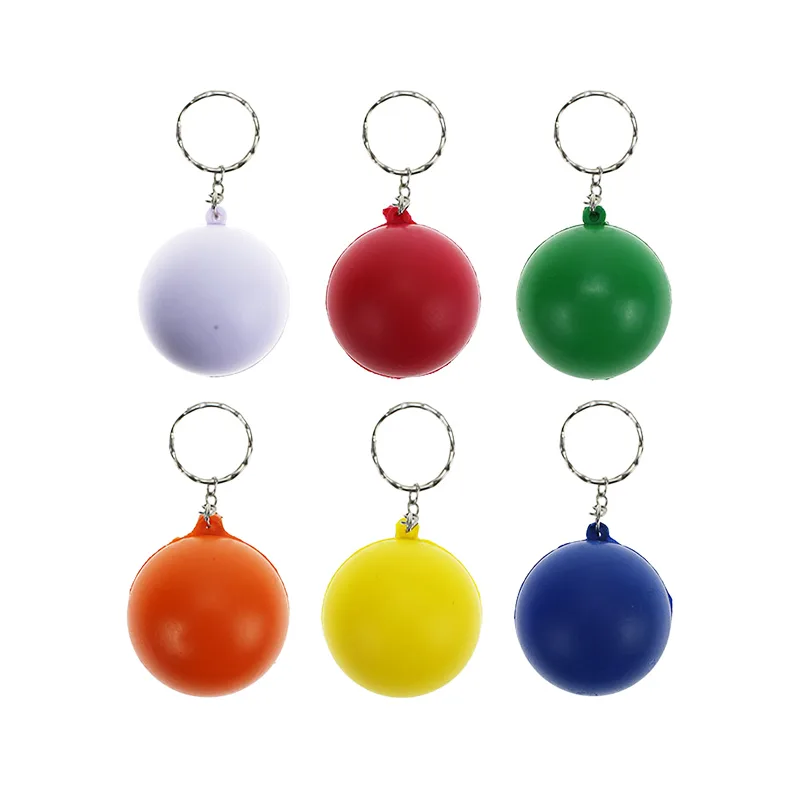 Mini Stress Ball Keychain
