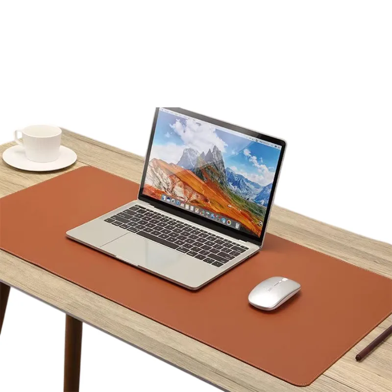 PU Leather Desk Top Mat