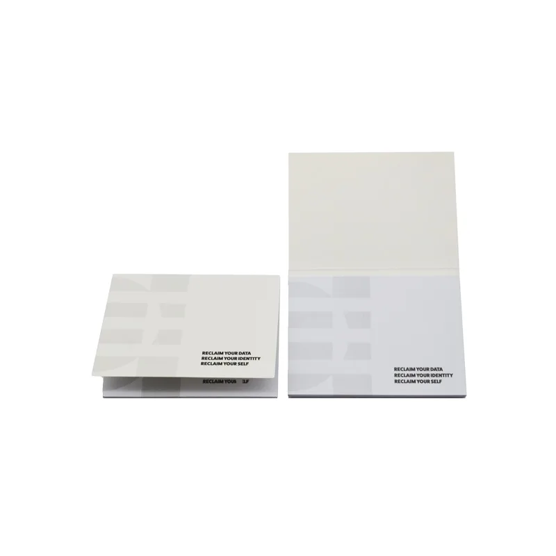 Post It Pad with Whitecard Cover