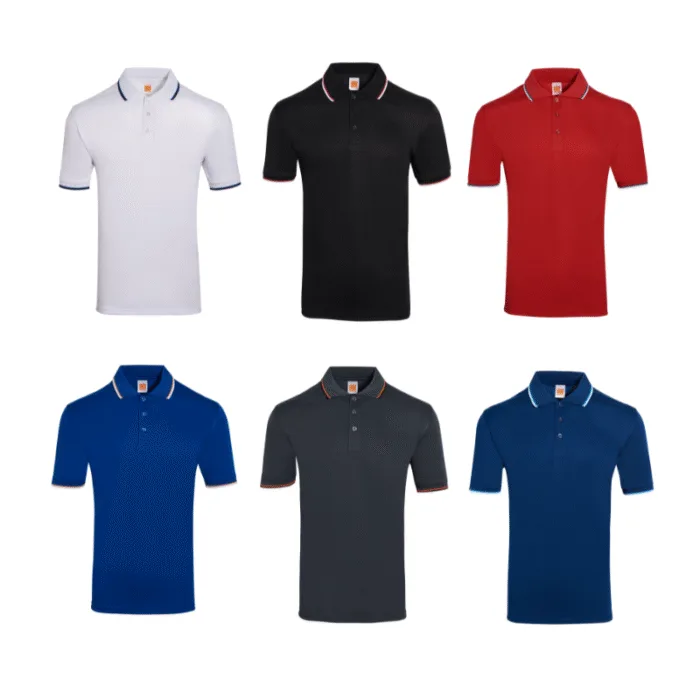 Tipped Collar & Cuff Polo Shirt